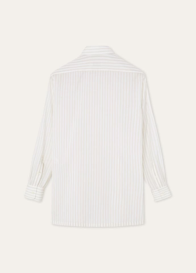 FILIPPO SQUARE SHIRT LIGHTEST WOOL STRIPE_FAP3509_F6NM_2