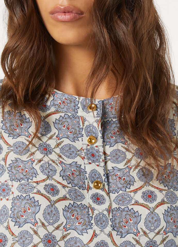 ANTONELLA SHIRT FLOWER ECHOES SILK_FAP3573_T1N6_2