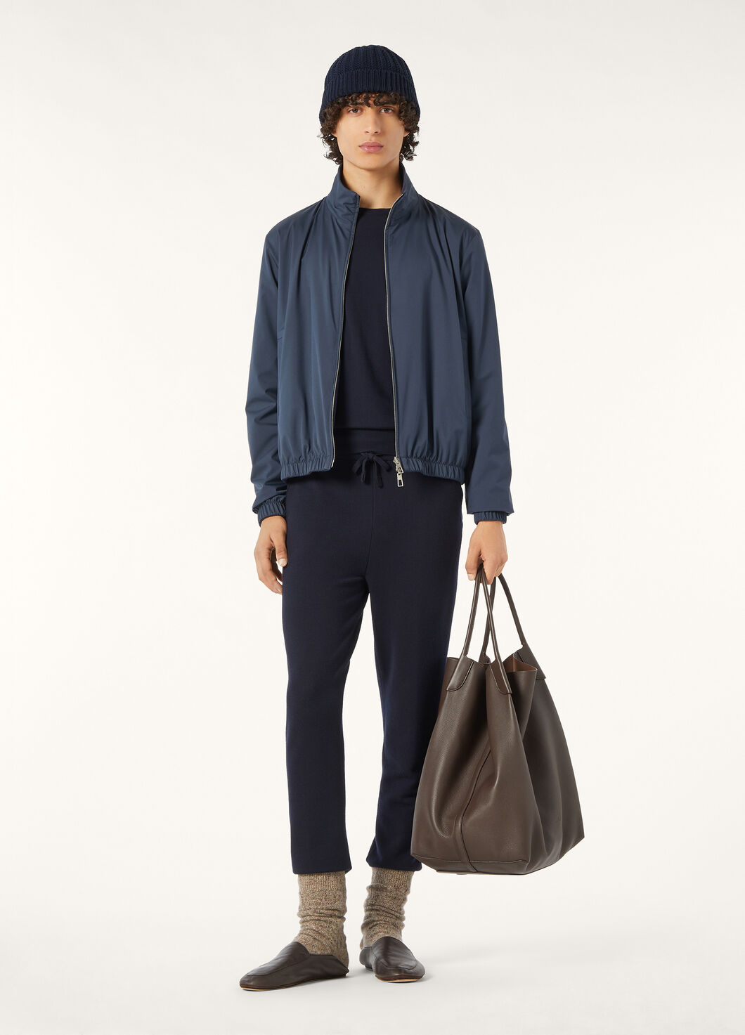 LORO PIANA BOMBER WIND/JERSEY LINEN_FAP3595_W000_1