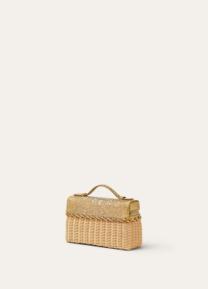 EXTRA POCKET L19 EW WICKER/SUNRAY LIZARD_FAP3596_B4XT_NR_3