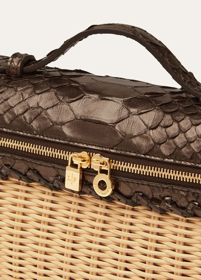 EXTRA POCKET L19 EW WICKER/PYTHON_FAP3597_B4XU_NR_7