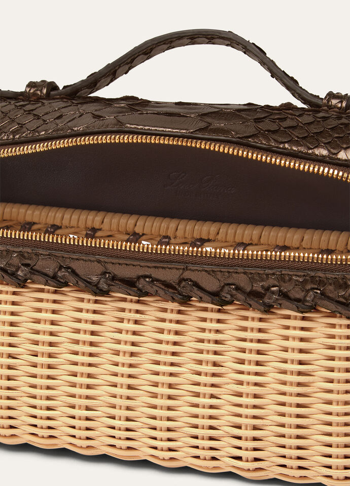 EXTRA POCKET L19 EW WICKER/PYTHON_FAP3597_B4XU_NR_4