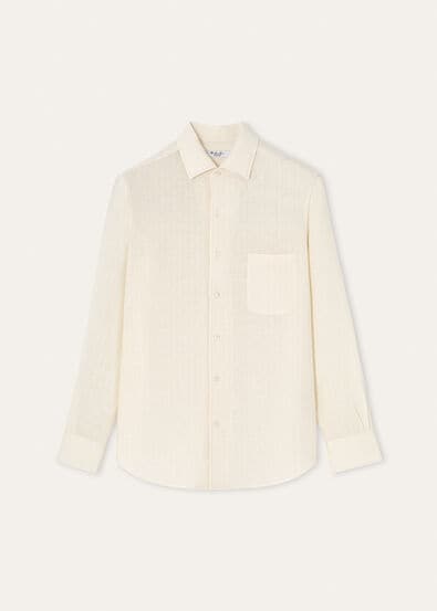 ANDRE' SHIRT LIGHT LINEN CREPE
