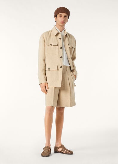 JOETSU BERMUDA SUMMER LINEN SILK