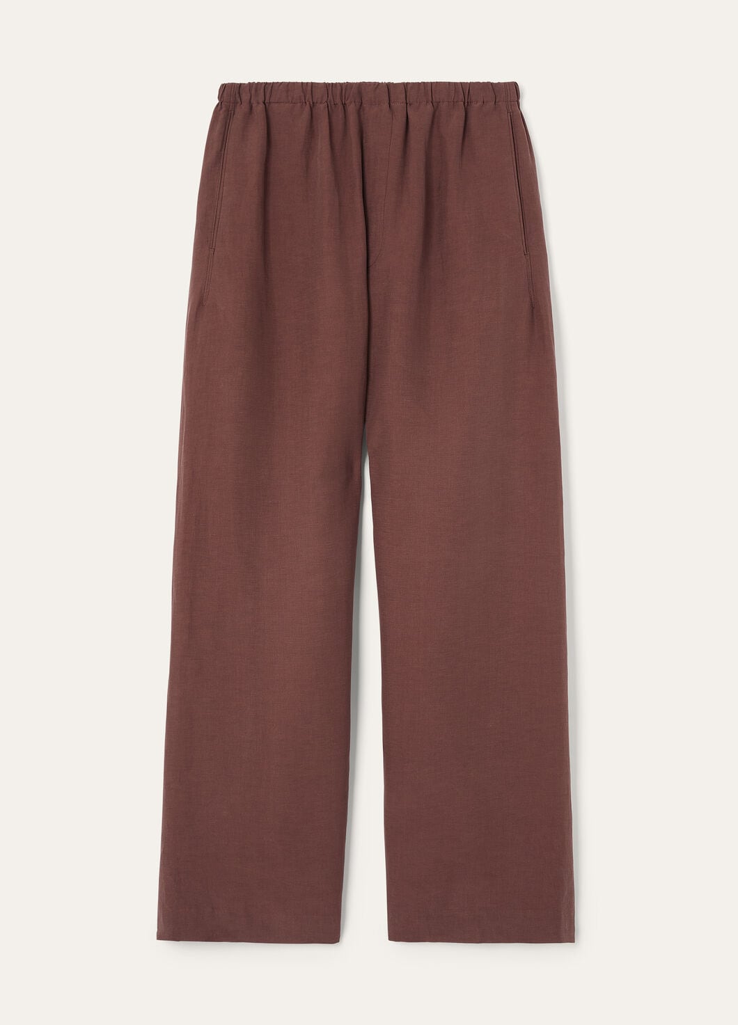 DAVIS TROUSERS LIGHT LINEN SILK