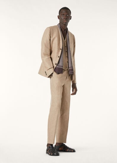 OTHELLO TROUSERS TROPICAL LINEN RAIN