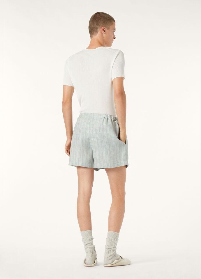SEDLER BERMUDA LINEN HERRINGBONE STRIPE_FAP3759_F6OU_4