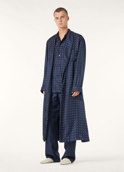 CHESTER COAT SILK POIS