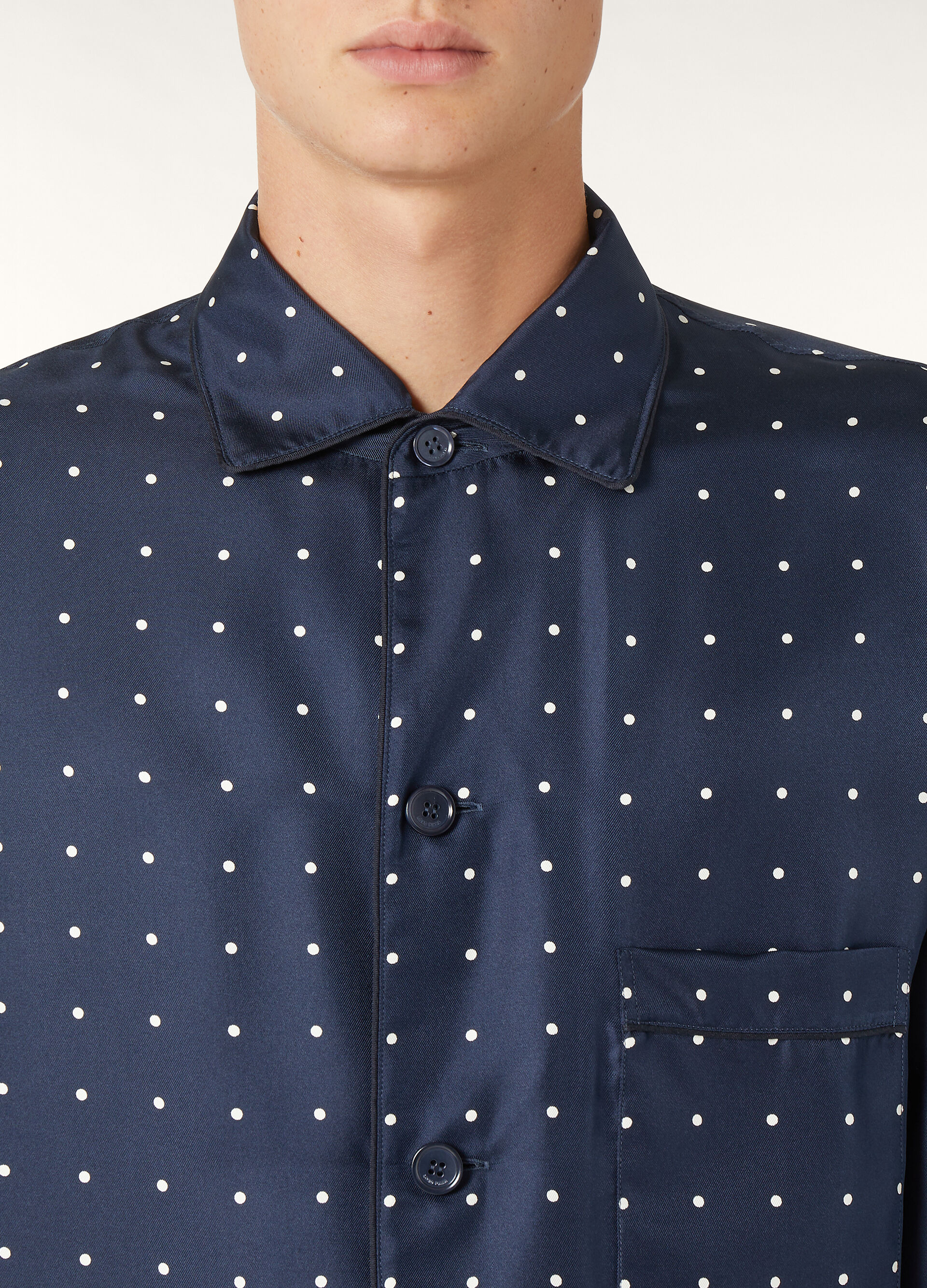 LIAN SHIRT SILK POIS