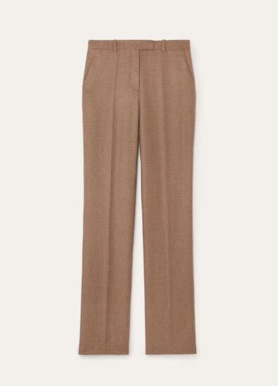 DAVEY TROUSERS CASH RAW SILK HOPSACK