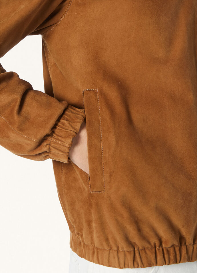 LORO PIANA BOMBER LOWERED SUEDE_FAP3869_H015_46_2
