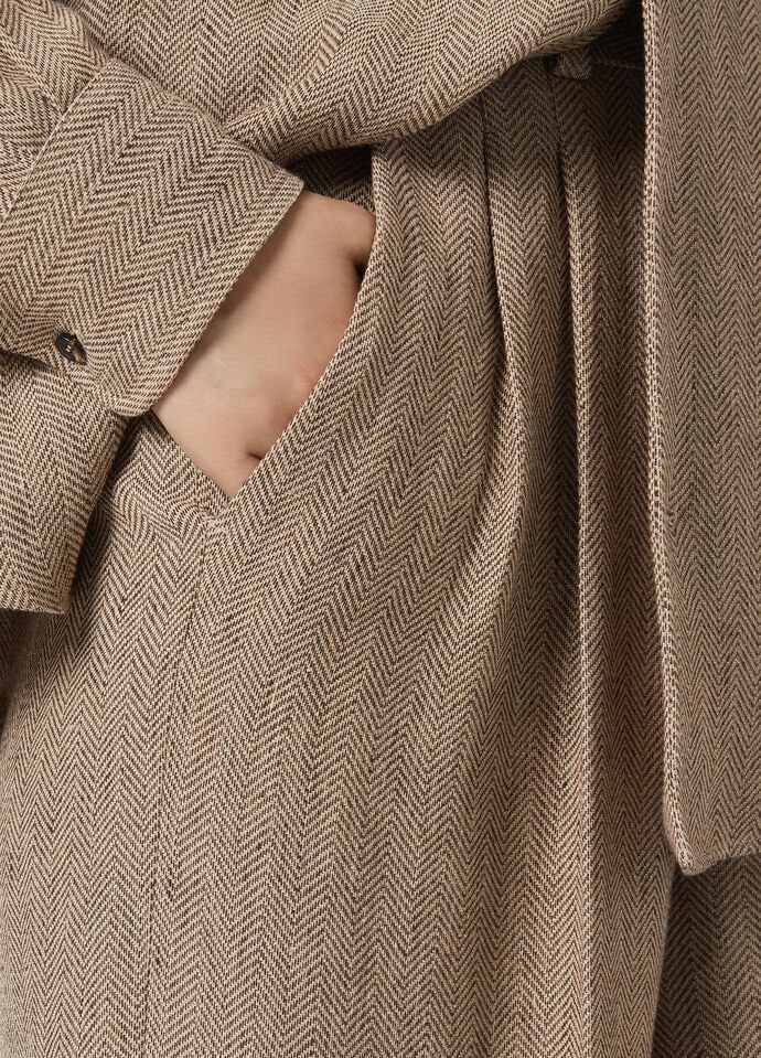 NYACK TROUSERS SUMMER LINEN CREPE CHEVRON_FAP3875_F6MB_2