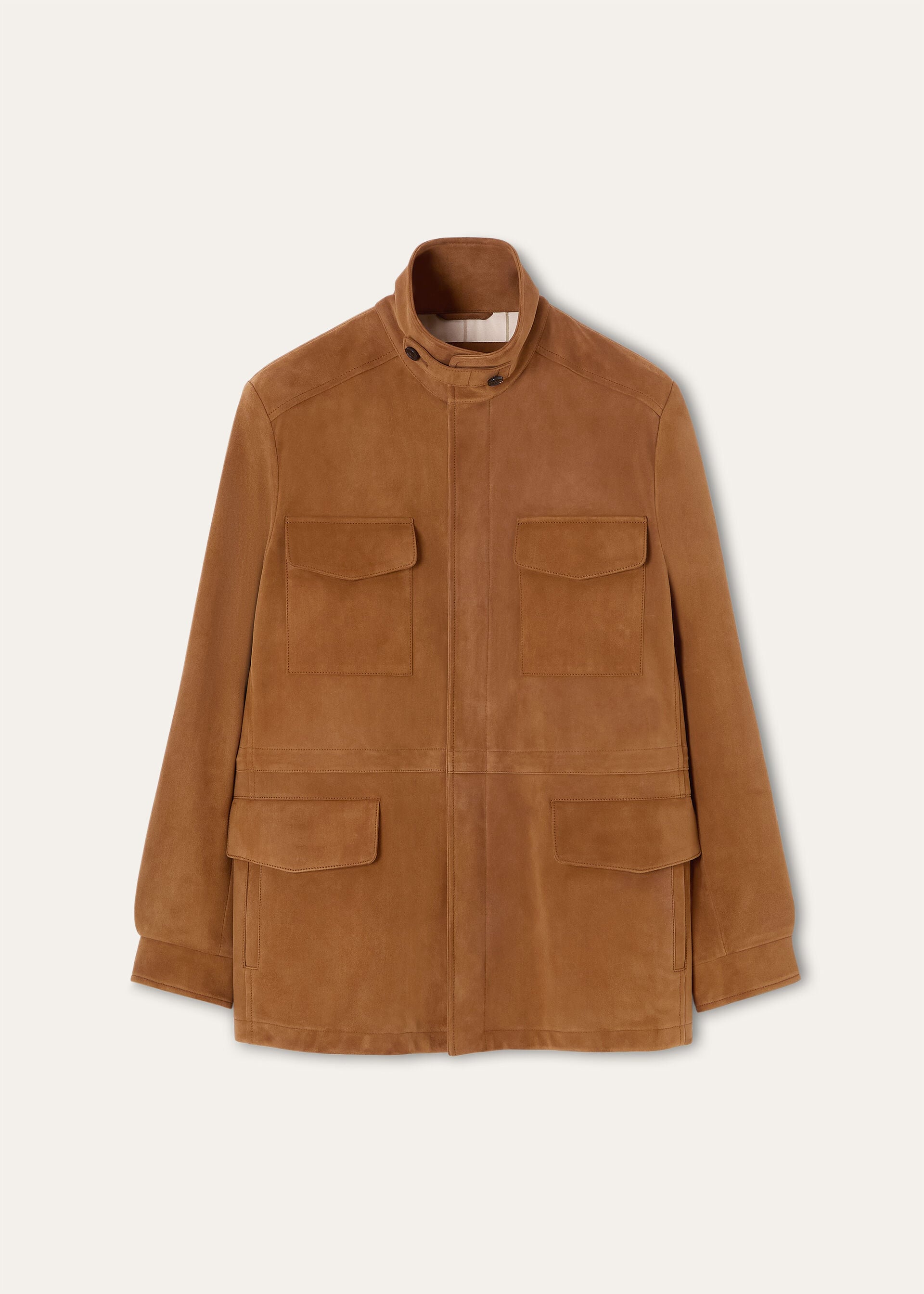 TRAVELLER FIELD JACKET INT NATURAL FULL-GRAIN L