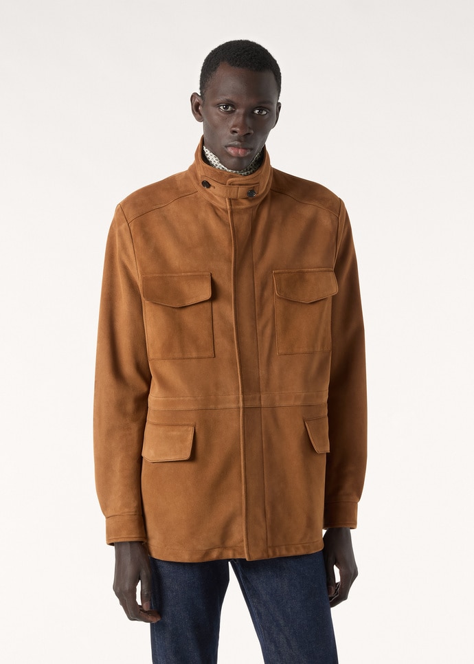TRAVELLER FIELD JACKET INT NATURAL FULL-GRAIN L_FAP3878_E186_3