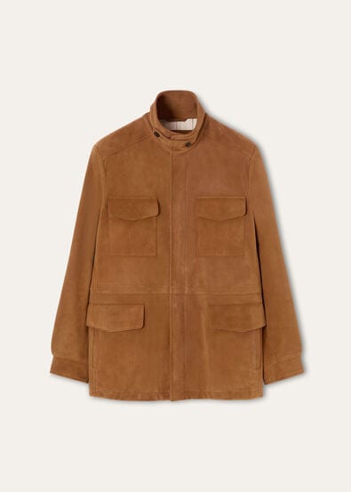 TRAVELLER FIELD JACKET INT NATURAL FULL-GRAIN L