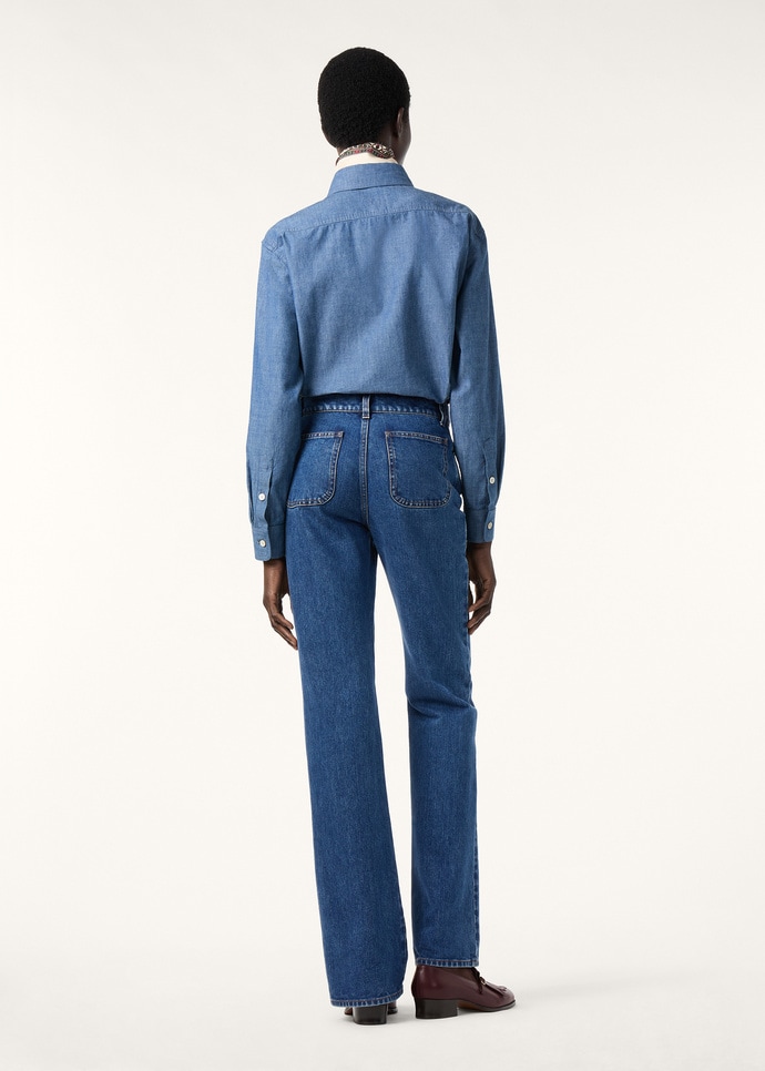 WAYNE SHIRT OKAYAMA CHAMBRAY_FAP3885_WF89_4