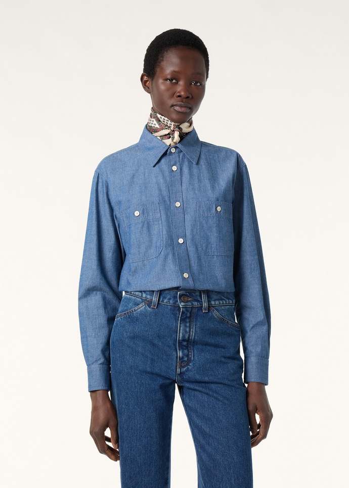 WAYNE SHIRT OKAYAMA CHAMBRAY_FAP3885_WF89_3