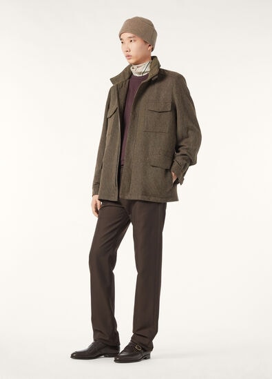 TRAVELLER FIELD JACKET LINEN WISH CANVAS RAIN