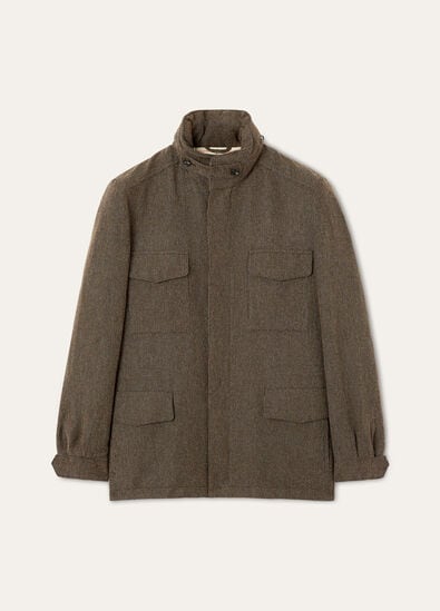 TRAVELLER FIELD JACKET LINEN WISH CANVAS RAIN