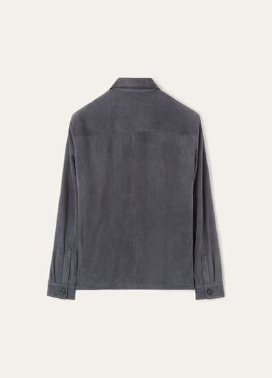 LORO PIANA OVERSHIRT LOWERED SUEDE
