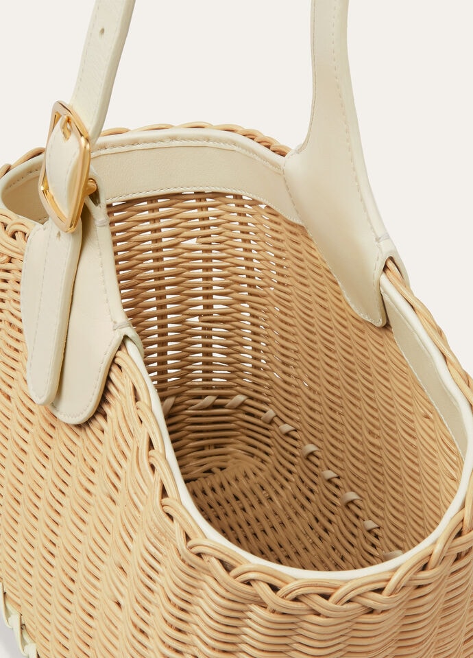 BOBBIN BUCKET WICKER/ROUNDED LEATHER_FAP3924_B4XQ_NR_4