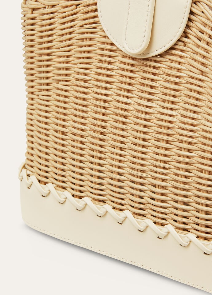 BOBBIN BUCKET WICKER/ROUNDED LEATHER_FAP3924_B4XQ_NR_5