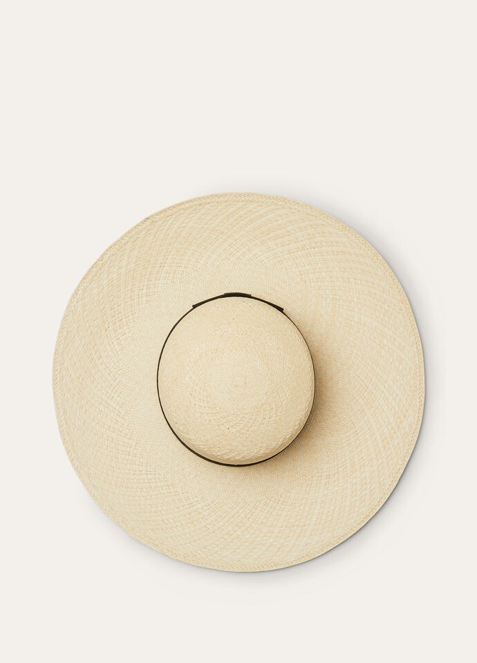 ANITA HAT DOUBLE WAVED STRAW_FAP3946_A802_4