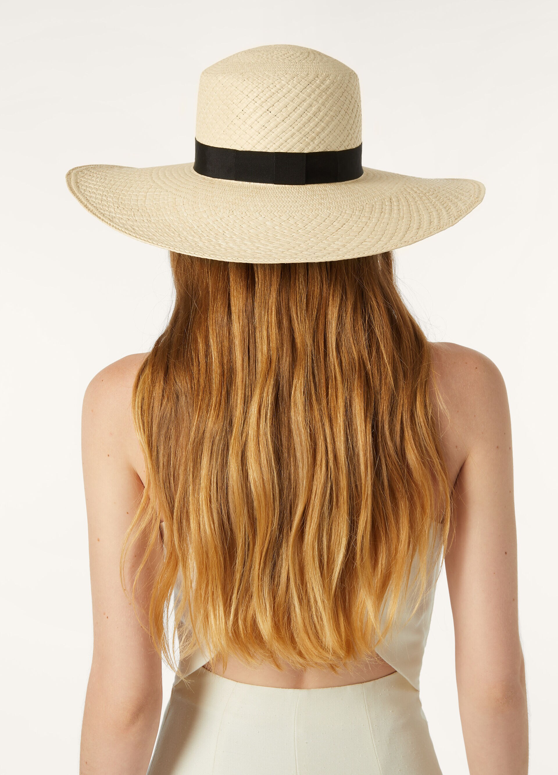 ANITA HAT DOUBLE WAVED STRAW