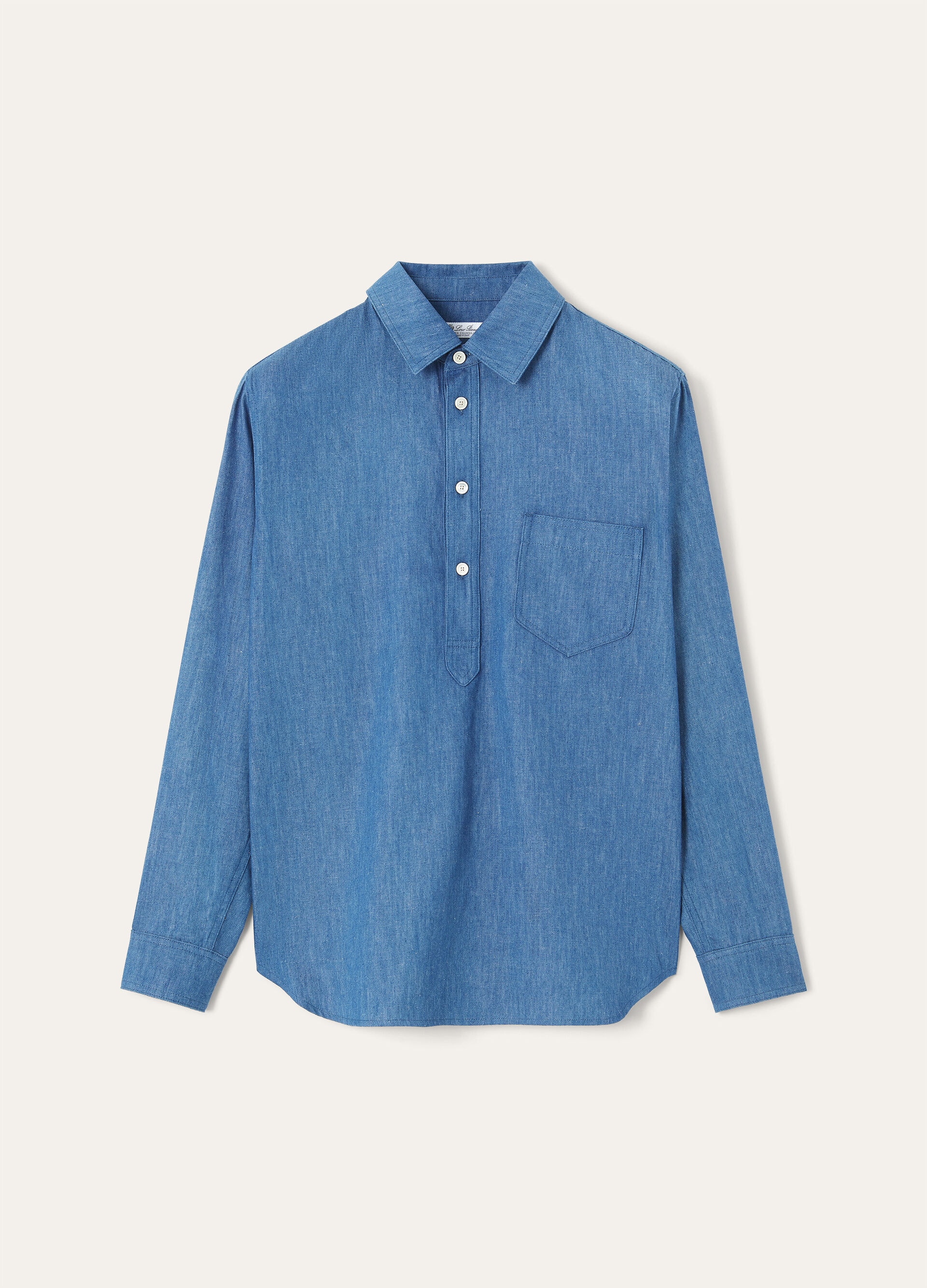 EVIE SHIRT LINEN CHAMBRAY