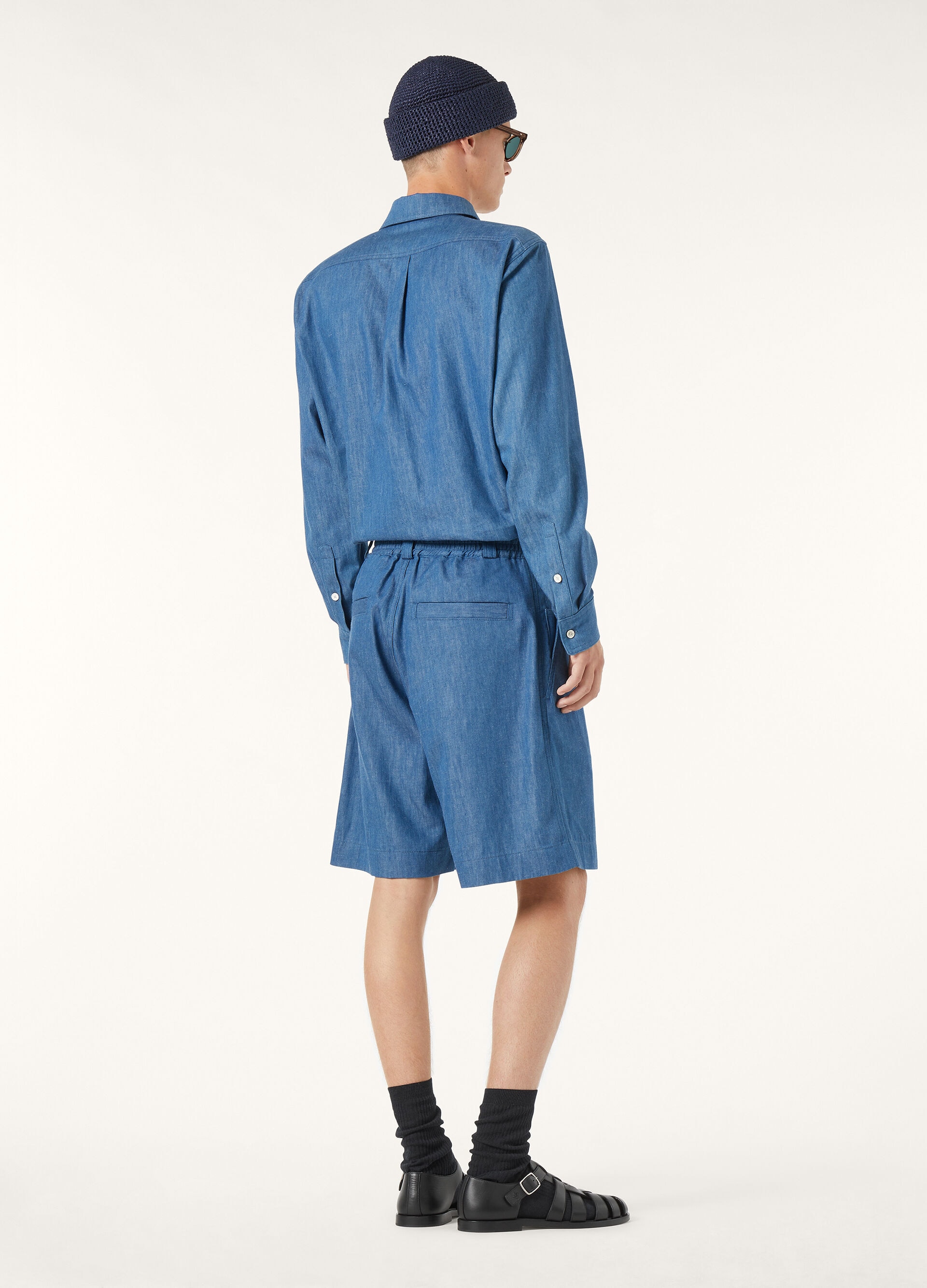 EVIE SHIRT LINEN CHAMBRAY