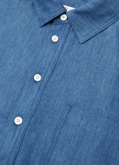 EVIE SHIRT LINEN CHAMBRAY