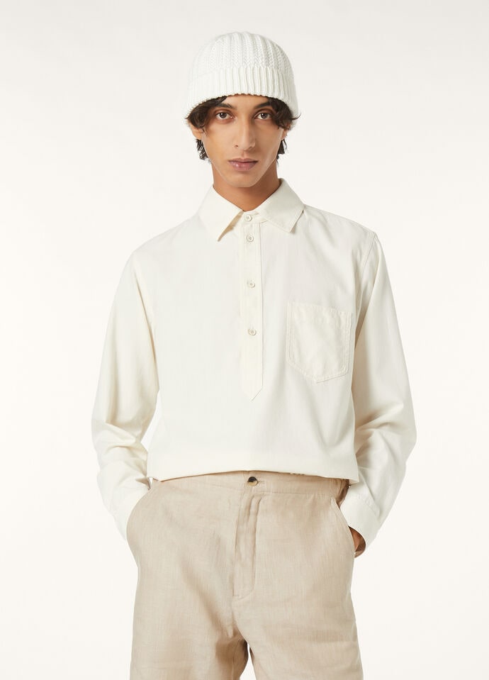 EVIE SHIRT OKAYAMA CHAMBRAY_FAP3989_A08U_3