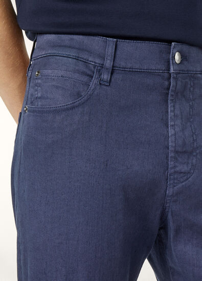 QUARONA BULL LINEN COTTON STRETCH DYED