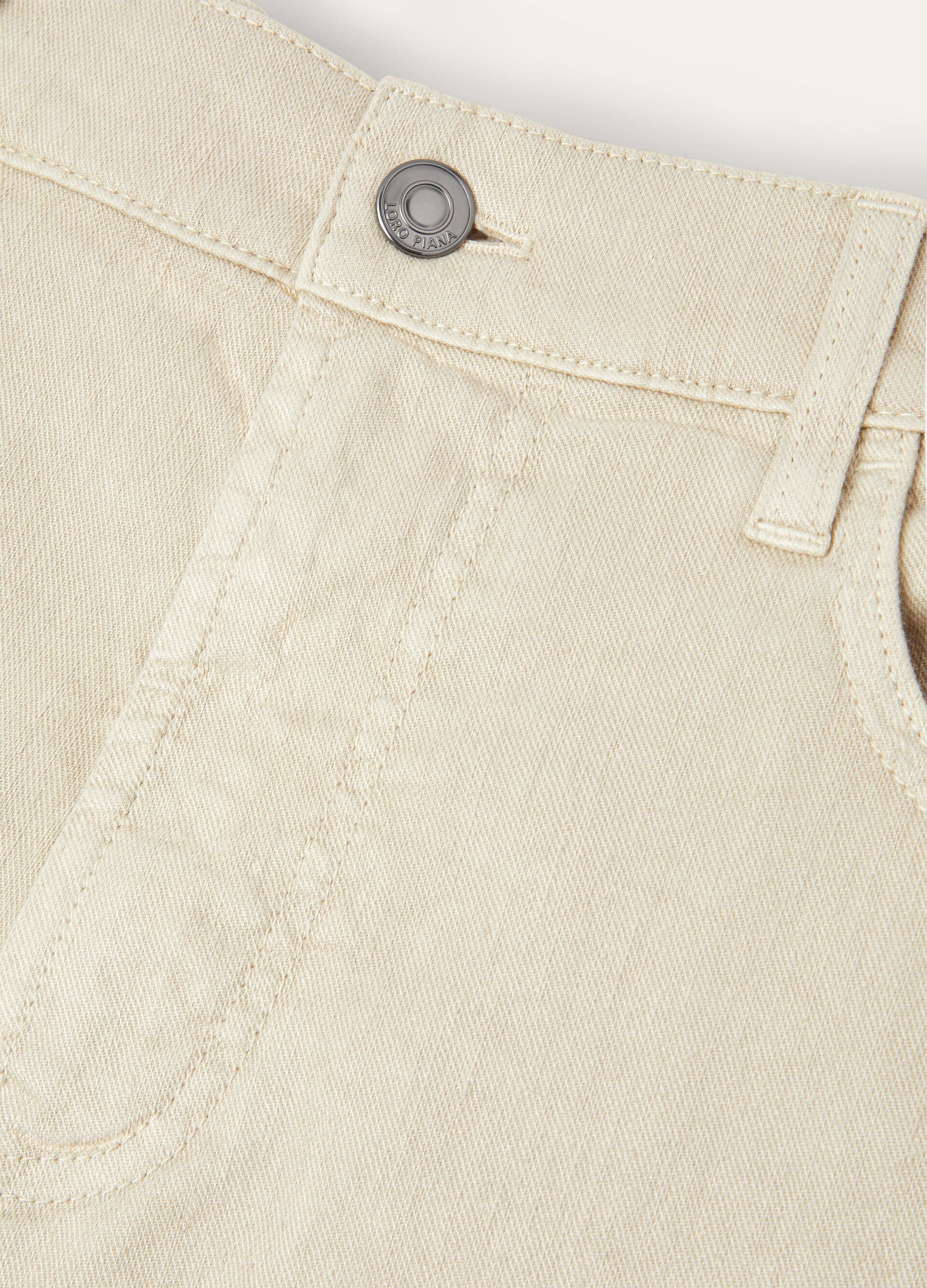 QUARONA BULL LINEN COTTON STRETCH DYED