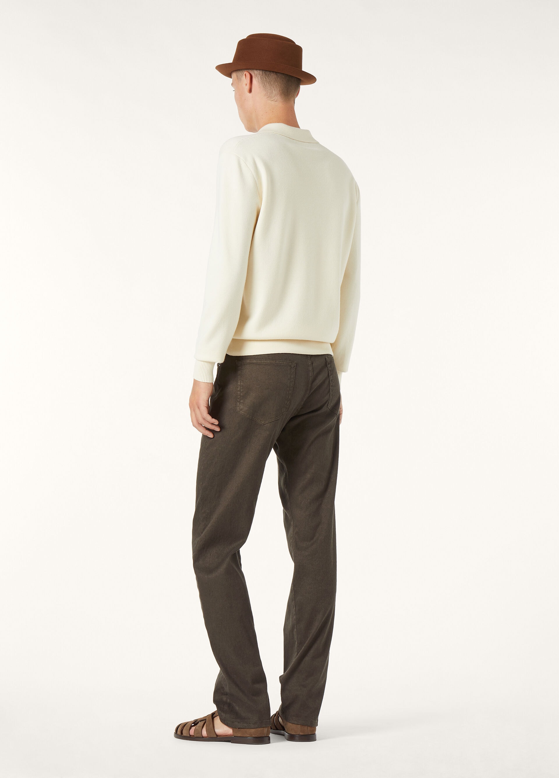 QUARONA BULL LINEN COTTON STRETCH DYED
