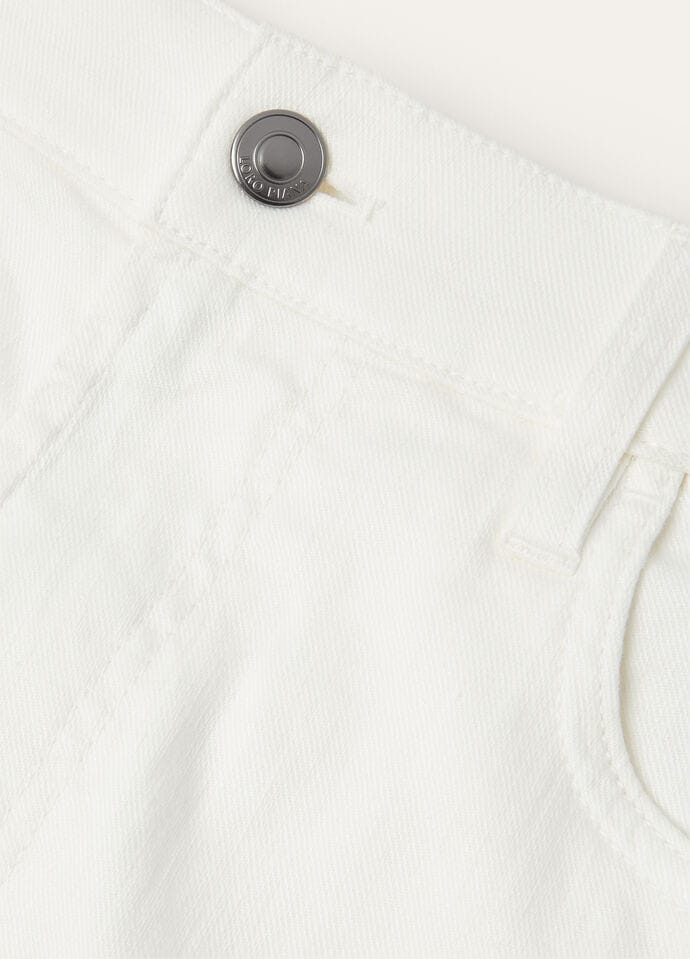 Loro Piana ロロピアーナ ホワイト パンツ コットンリネン 50 クアローナ・パンツ リネン（麻） / コットン ホワイト | ロロ