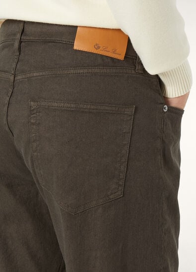 QUARONA BULL LINEN COTTON STRETCH DYED