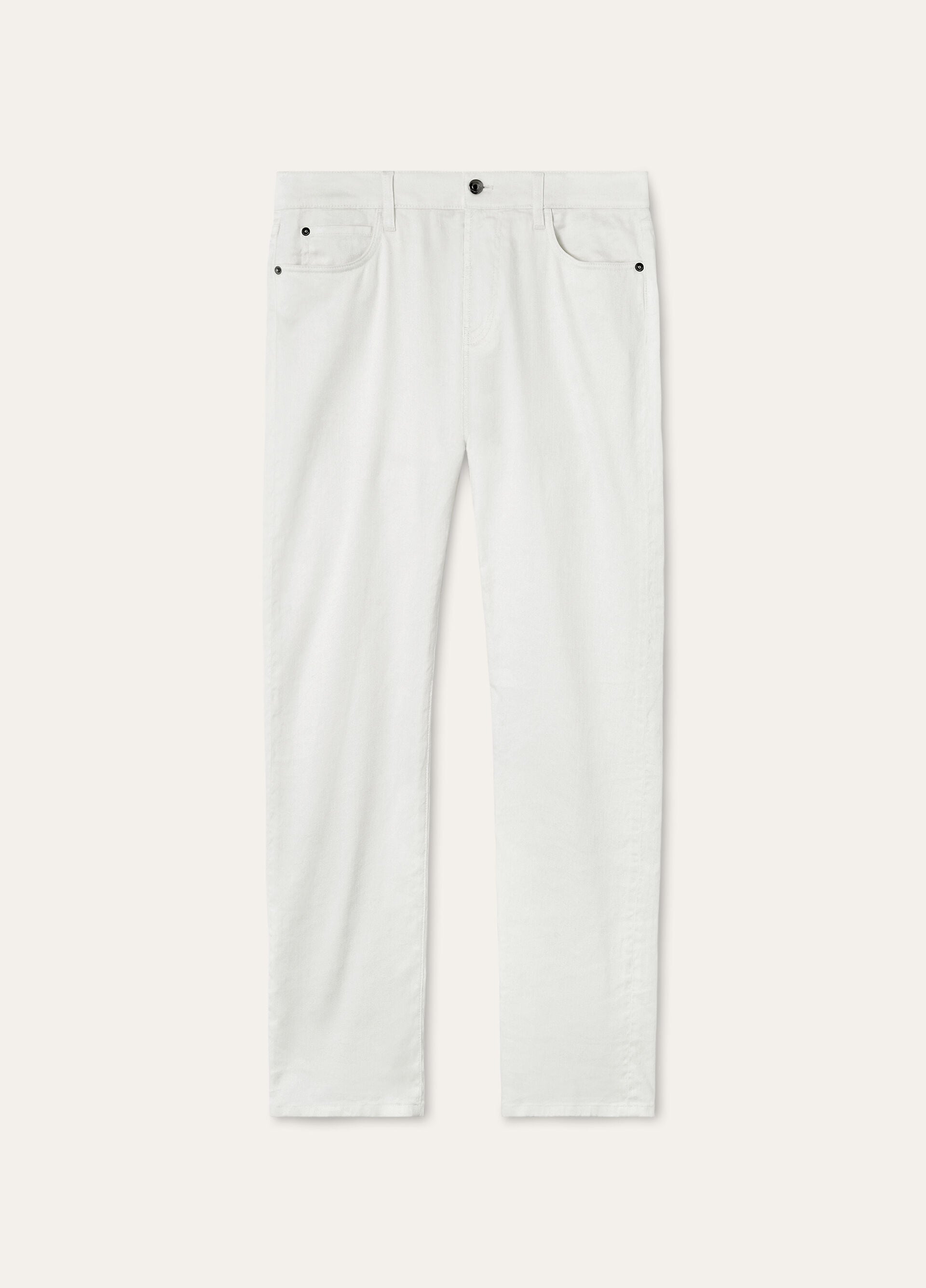 QUARONA BULL LINEN COTTON STRETCH DYED
