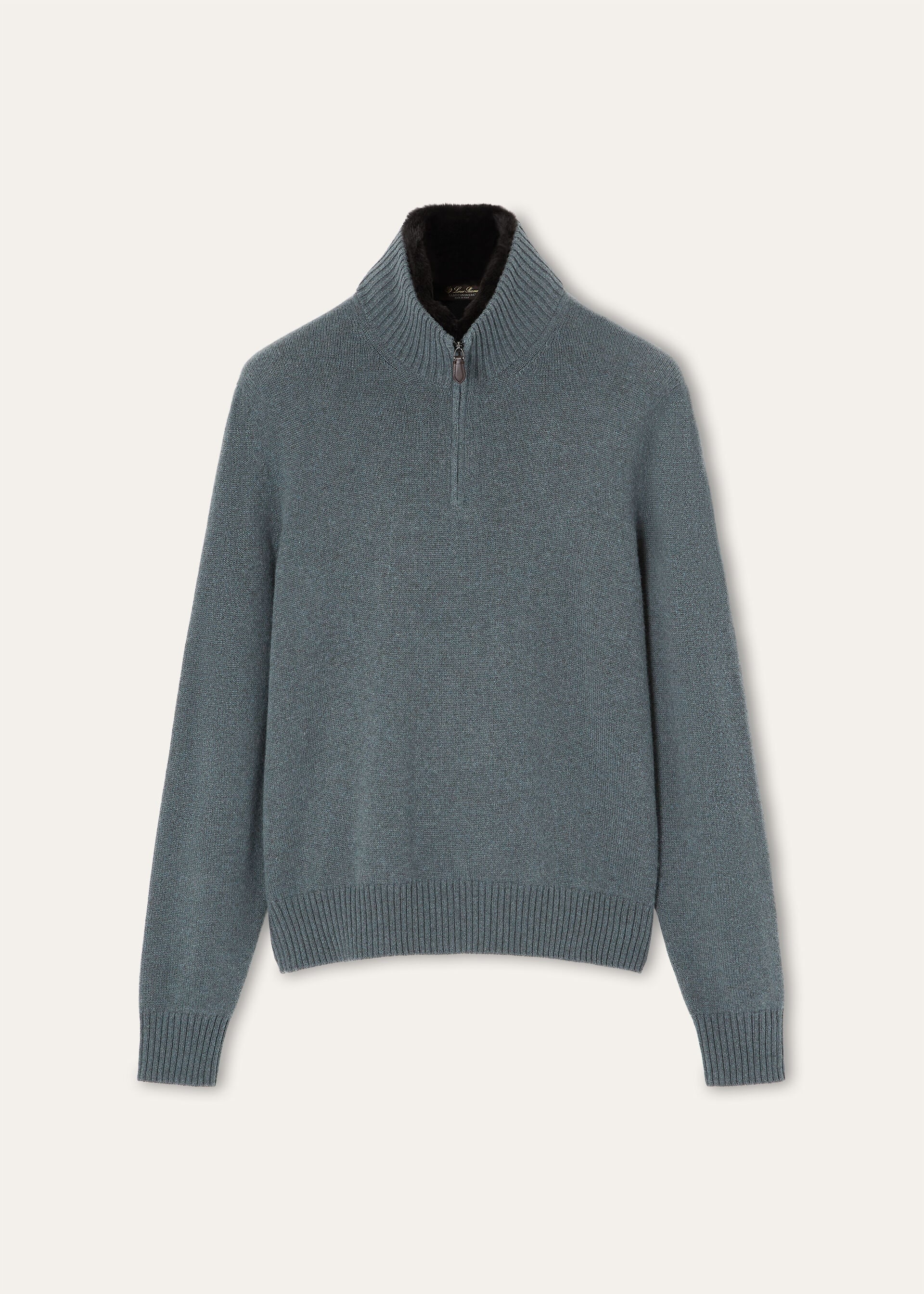PARKSVILLE HALFNECK SWEATER BABY CASH FUR GG 8