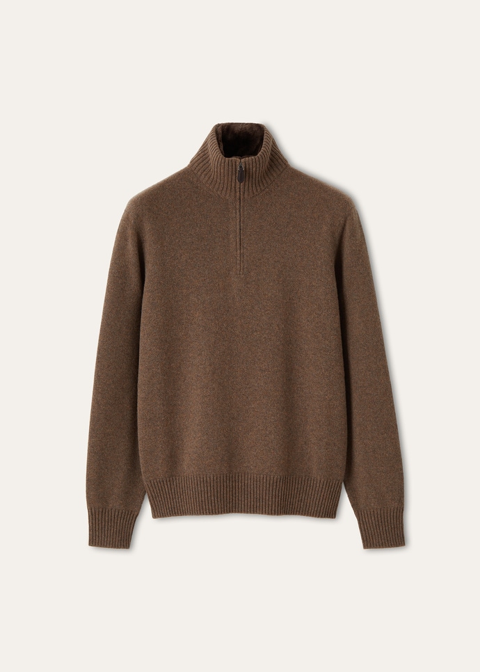 PARKSVILLE HALFNECK SWEATER BABY CASH FUR GG 8_FAP4006_H10W_1