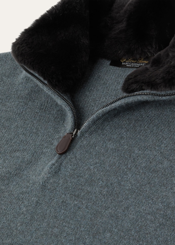 PARKSVILLE HALFNECK SWEATER BABY CASH FUR GG 8_FAP4006_W1FE_7