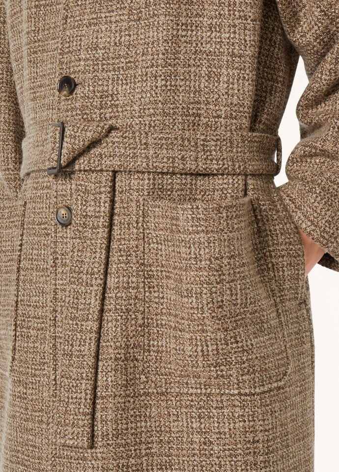OWEN SB COAT HEAVY MOULINE' TWEED RAIN_FAP4034_F6OQ_48_2