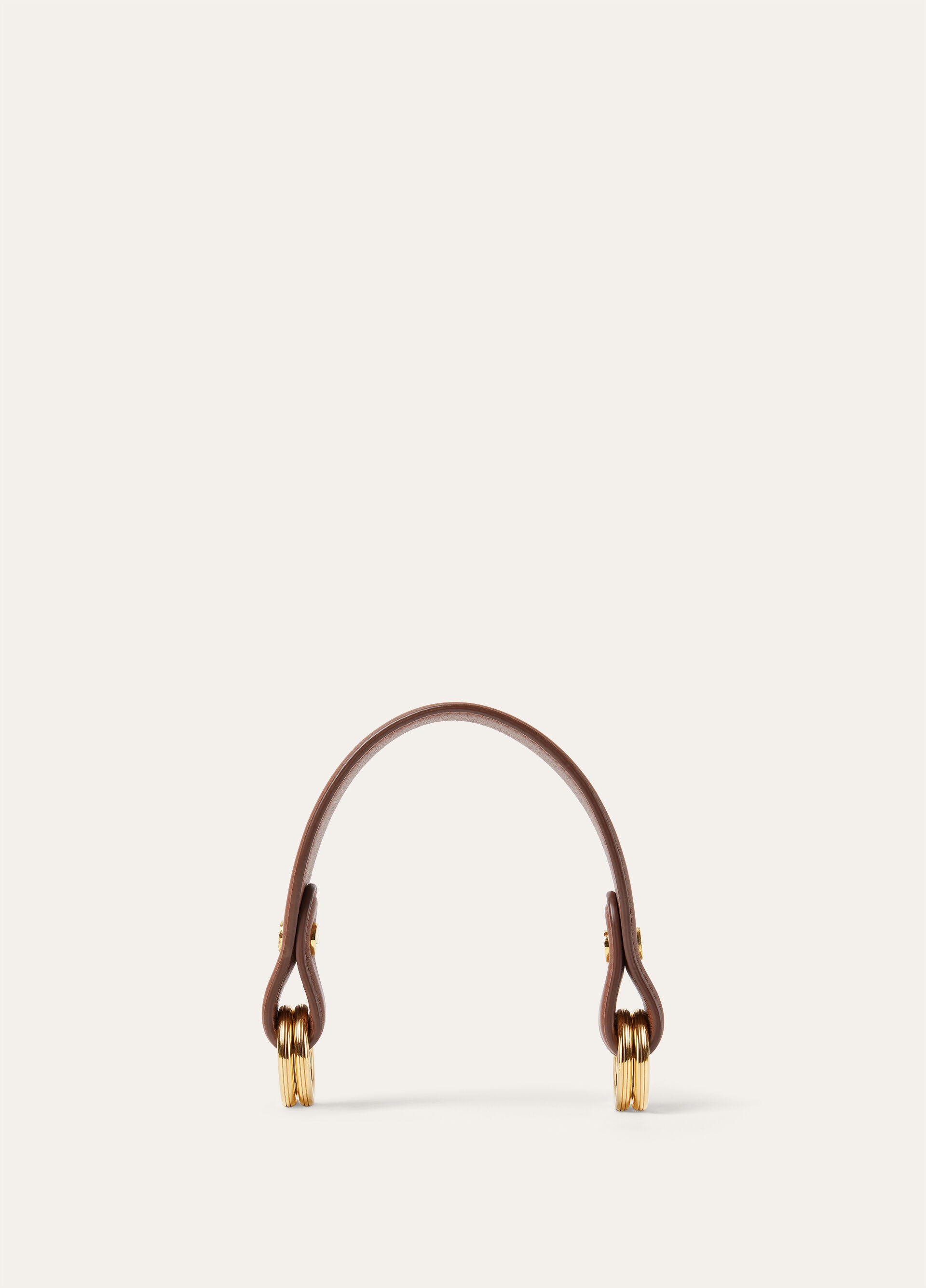 LP FOULARD HANDLE ROUNDED LEATHER