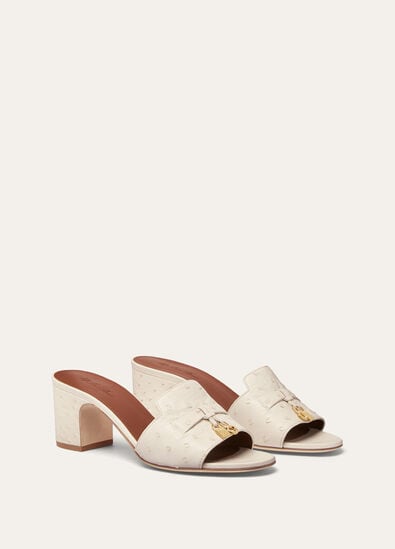 CHARMS SLIPPER T55 OSTRICH SADDLE FINISH