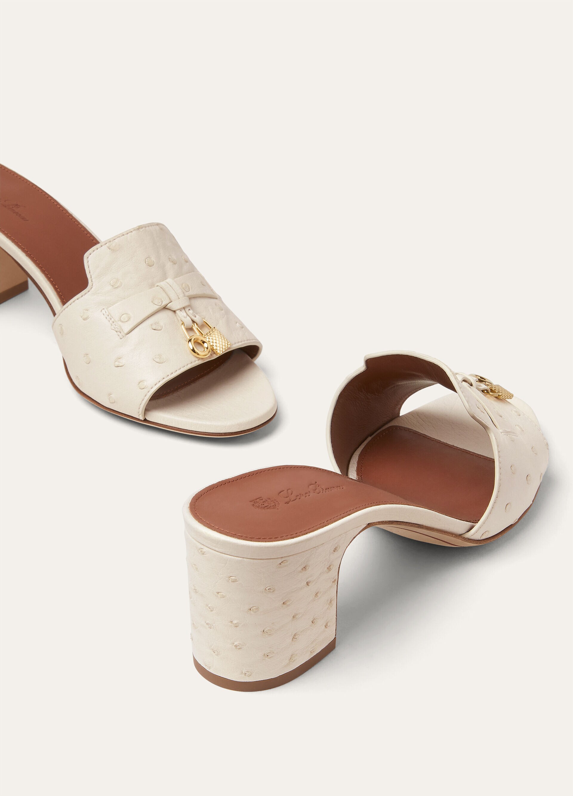 CHARMS SLIPPER T55 OSTRICH SADDLE FINISH