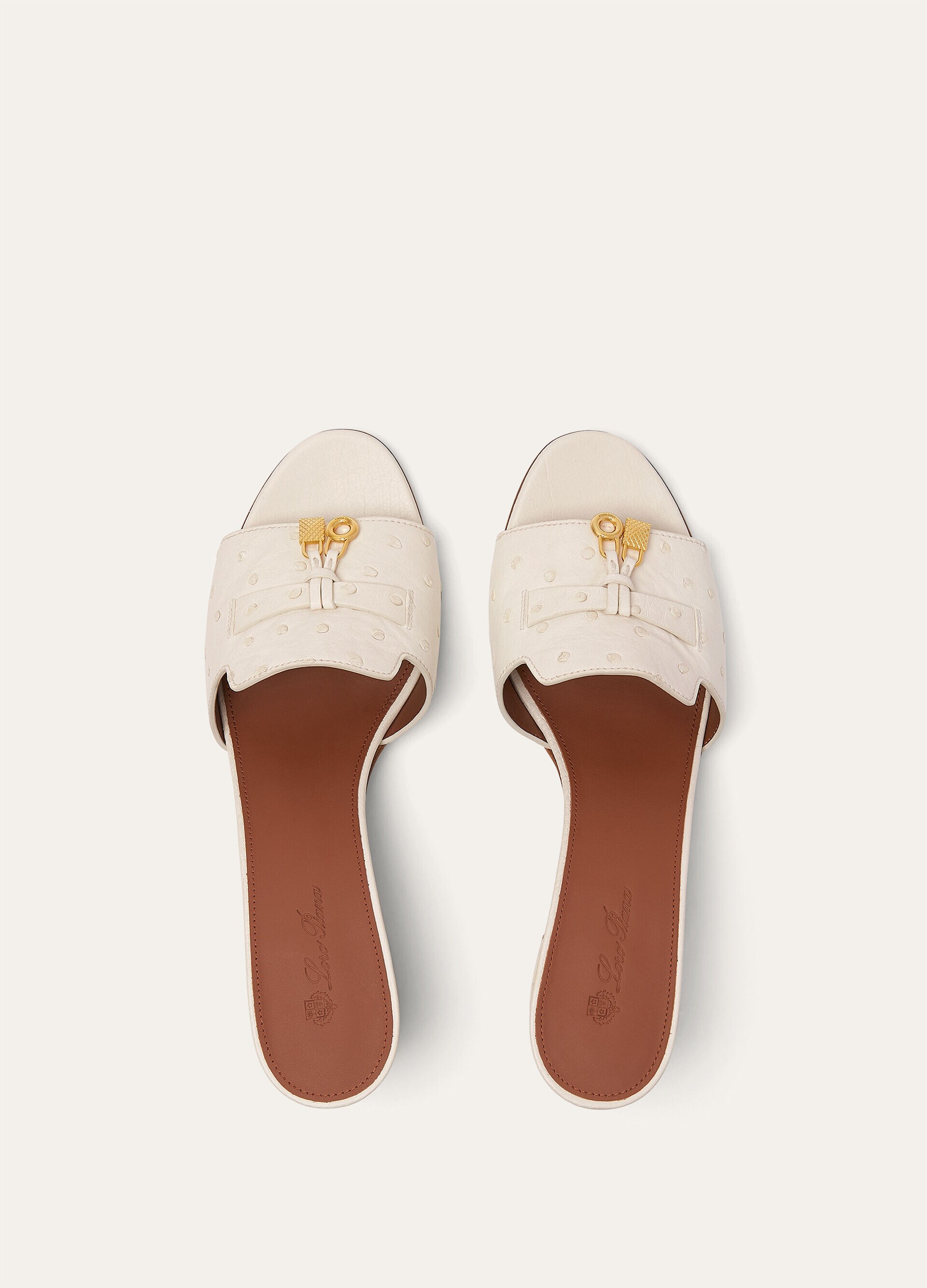 CHARMS SLIPPER T55 OSTRICH SADDLE FINISH