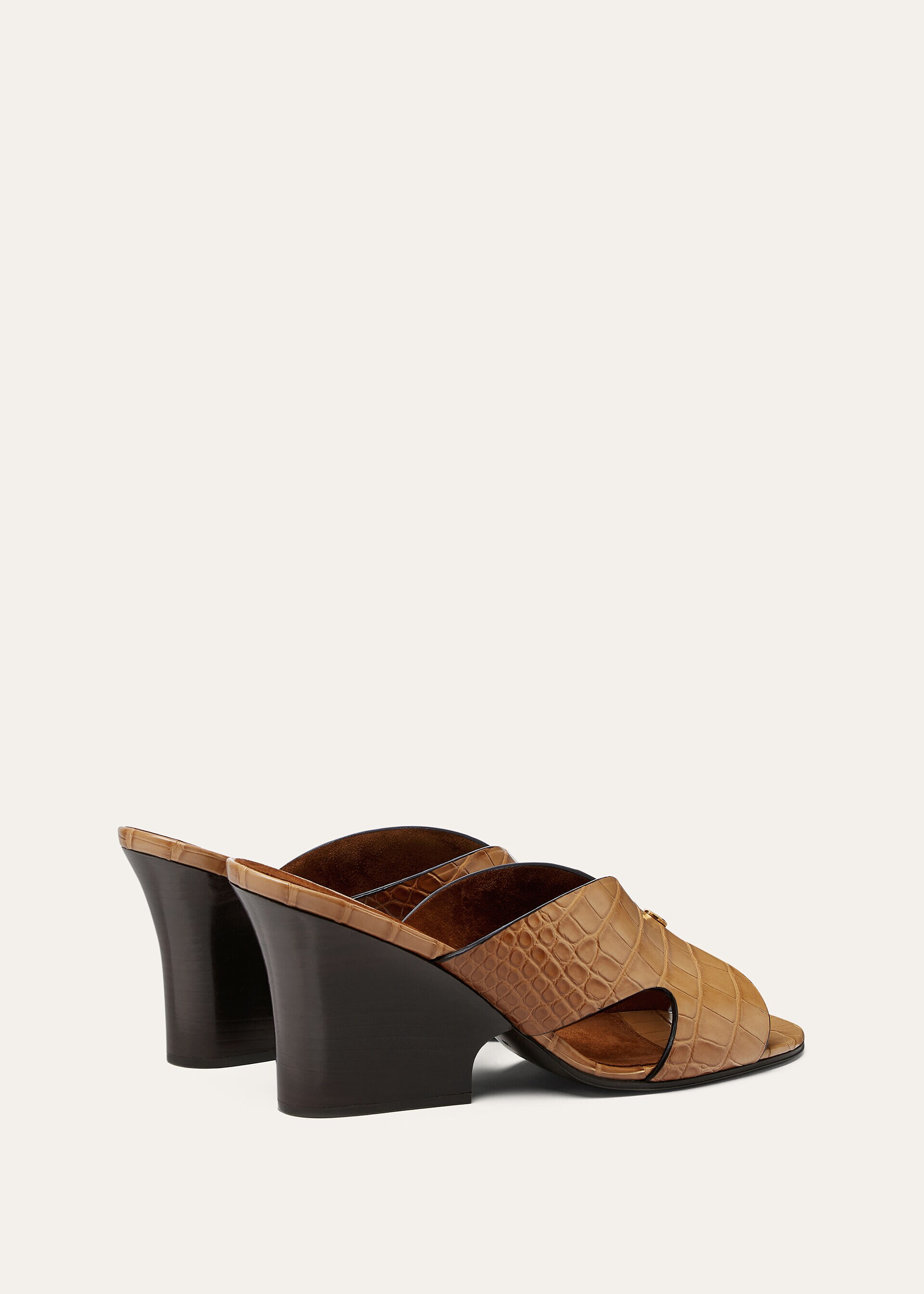 VERA HEELED MULE H80 ALLIGAT. MISS DANDY