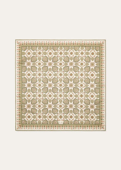 FLOWER ECHOES FOULARD 60 SILK