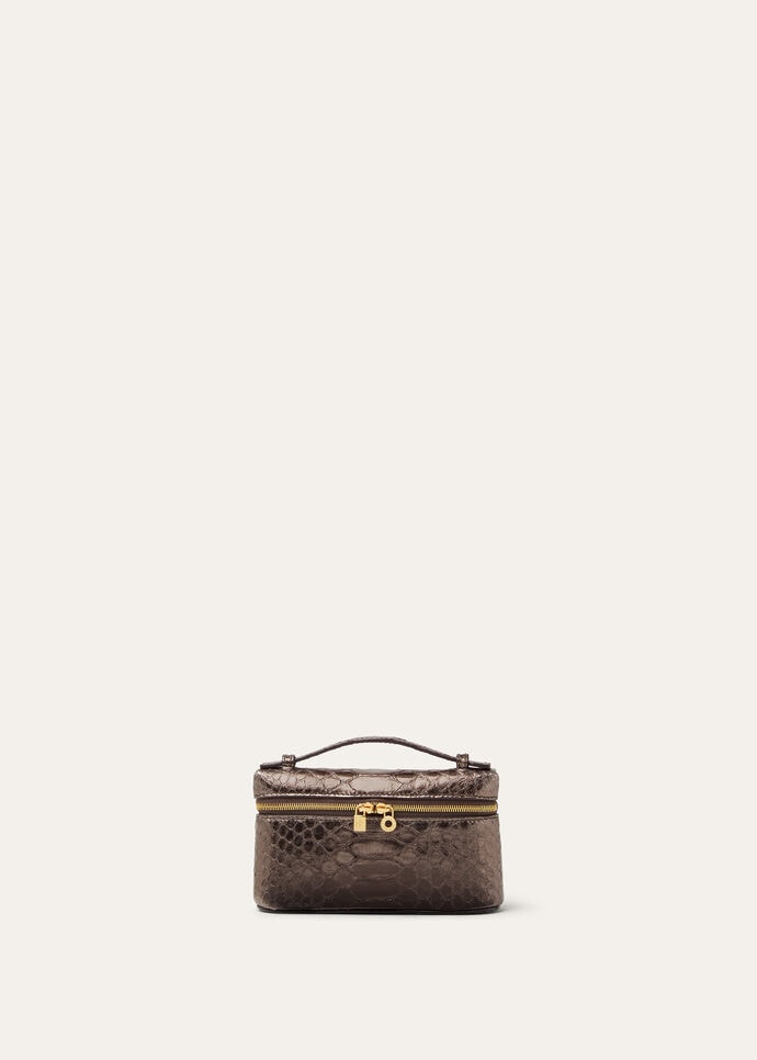 EXTRA POCKET MINI POUCH METALLIC PYTHON_FAP4255_H0YS_NR_2