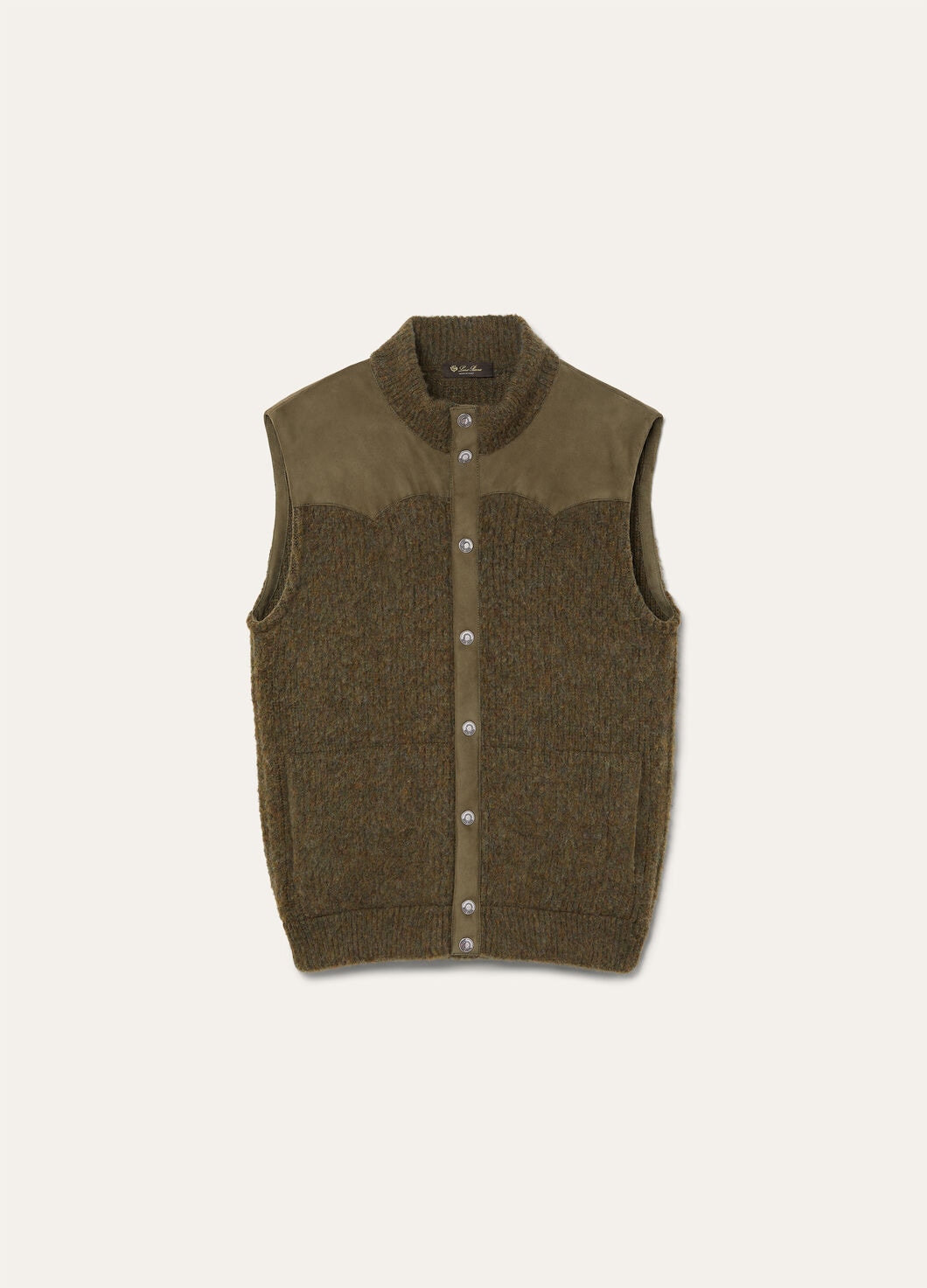 GRIVOLA FELTED VEST WOOL GG 5